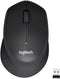 Logitech M330 Silent Plus - Draadloze Muis - 90% stiller - Zwart