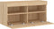 vidaXL - Tv-wandmeubel - met - LED-verlichting - 80x30x40 - cm - sonoma - eikenkleur