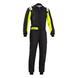 Mono Karting Sparco Rookie Geel Zwart (Maat XS)