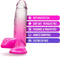 B Yours - Sugar Magnolia Dildo 17 cm - Fuchsia