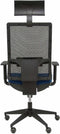 Bureaustoel met hoofdsteun Horna Piqueras y Crespo BALI200 Marineblauw