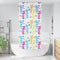 vidaXL - Doucherolgordijn - 110x240 - cm - stofbreedte - 106 - cm