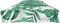 vidaXL - Ligbedkussen - Bladerenpatroon - 180x40x8 - cm - Oxford - Stof