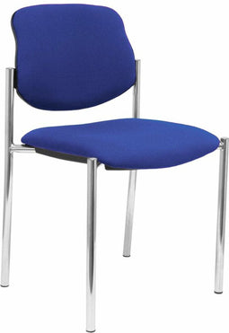 Receptiestoel Villalgordo P&C BALI229 Imitatieleer Blauw