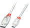 Lindy 41780 - USB 2.0 kabel - 20cm - Transparant