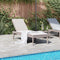 vidaXL - Ligbed - 186x60x29 - cm - polypropeen - cappuccinokleurig