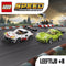 LEGO Speed Champions Porsche 911 RSR en 911 Turbo 3.0 - Bouwset met 3 minifiguren - Raceactie
