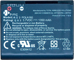 35H00101-00M HTC Accu Li-Ion P3650/Touch Cruise 1350 mAh