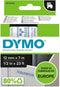 DYMO originele D1 labels | Blauwe Tekst op Doorzichtig Label | 12 mm x 7 m | zelfklevende etiketten voor de LabelManager labelprinter | gemaakt in Europa