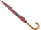 Paraplu Rood met houten handvat - Glen Appin of Scotland