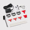 Wahl Black Cordless Barber Combo - Tondeuse en Trimmer - Titanium snijmessen - Zwart