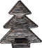 PTMD Windlicht Bibi - kerstboom van ijzerdraad - 24 x 8 x 26 - zwart