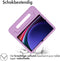 imoshion Galaxy Tab S9/S10 - Kidsproof Backcover - Schokabsorberend met handvat - Lila