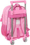 Schoolrugzak met Wielen Barbie Girl Roze 26 x 34 x 11 cm