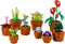 LEGO Icons Miniplantjes - Bouwset voor volwassenen - 9 modelplanten - Terracottakleurig