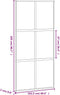 vidaXL - Schuifdeur - 102,5x205 - cm - gehard - glas - en - aluminium - zwart