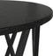 vidaXL - Salontafels - 2 - stuks - Zwart - Eiken - Hout