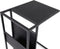 Lifa Living Manhattan - Tijdschriftenhouder - Staal Vegan leer Fineerhout - Zwart - 35x45x63 (LxBxH)