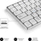 Keyboard Subblim SUB-KB-3ADE300 Bluetooth 3.0 350 mAh Spanish Qwerty Silver Spanish