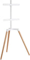 Nedis TVSM7060WT - Tripod TV-vloerstandaard - Geschikt voor 50-65 inch TV's - Houten afwerking