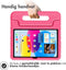 imoshion Tablet Hoes Kinderen - Geschikt voor iPad 11 (2025) 11 inch / 10e generatie (2022) 10.9 inch - Kidsproof Backcover met handvat - Roze