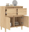 vidaXL - Dressoir - 60x35x70 - cm - bewerkt - hout - sonoma - eikenkleurig