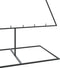 vidaXL - Kerstdecoratie - kerstboom - 210 - cm - metaal - zwart