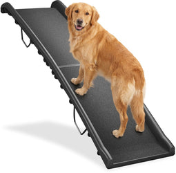 tectake® - Hondenloopplank Paw Step - Inklapbaar antislip tot 90kg - zwart