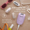 Philips Epilator Series 4000 BRE257/00 - Epilator met snoer - 2-in-1 Epileer & Scheer - Paars