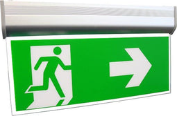 RELED Noodverlichting - Wand/Plafond - 3W - 90lm - 4000K - IP42 - 230V - Incl. 3 pictogrammen