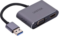 Unitek USB na HDMI i VGA, FullHD