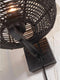 GOOD&MOJO Wandlamp Tanami - Rotan Zwart - Ø18cm - Binnen Modern