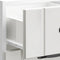 vidaXL - Keuken - onderkast - Lucca - bewerkt - hout - hoogglans - wit