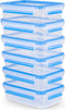 Tefal MasterSeal Fresh N1031951 - Mealprep Vershouddozenset - 6x 0,8L - 100% Lekvrij - Blauw (6 stuks)