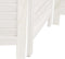 vidaXL - Kamerscherm - met - 3 - panelen - massief - paulowniahout - wit