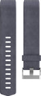 Fitbit Charge 2 - Bandje - Leer - Grijs - Maat S