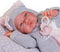 Antonio Juan Babypop Nadia Luna Gray 42cm