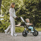 Deryan Explorer Luxe - Driewieler - Duwstang - Opvouwbaar - Nougat