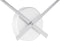 Karlsson - Little Big Time Mini - Wandklok - Aluminium - Diameter 44cm - Zilverkleurig