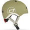 Scoot & Ride Helmet – Kinderhelm – XS 45-51 cm – LED achterlicht – magnetische sluiting – verstelbaar – Olijf