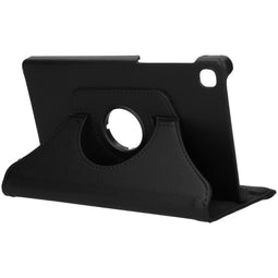 360° draaibare Bookcase voor de Samsung Galaxy Tab A7 Lite - Zwart