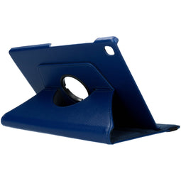360° draaibare Bookcase voor de Samsung Galaxy Tab S5e - Donkerblauw