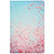 360° Draaibare Design Bookcase voor de Galaxy Tab A7 - Pink Blossom