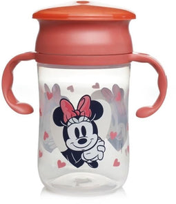 360 GRADEN LEERBEKER - 360 trainingsbeker met deksel MINNIE