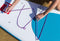 Red Original - Bungee koord - Neon Geel - 1.95 m - Stand up paddling - Elastiek - Supboard - Accessoire - Suppen - Watersport