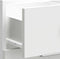 vidaXL - Onderkast - Lyon - 40x46x81,5 - cm - bewerkt - hout - wit