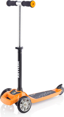 Kettler Zazzy - Kinderstep kickboard - Aluminium frame 3 wielen - Oranje & Zwart