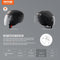 Motorcycle Helmet, 3/4-Face, Smart Street ABS & High Density Helmet with Bluetooth Slot & Interchang