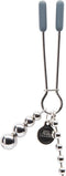 Fifty Shades At My Mercy - Tepelklemmen Met Ketting - Zilver