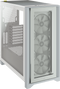 Corsair iCUE 4000X RGB - ATX Behuizing - Gehard Glas - Wit